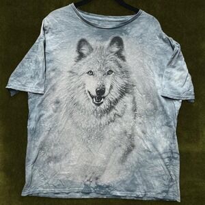 The Mountain Snow Wolf Graphic Tee | Modern XL